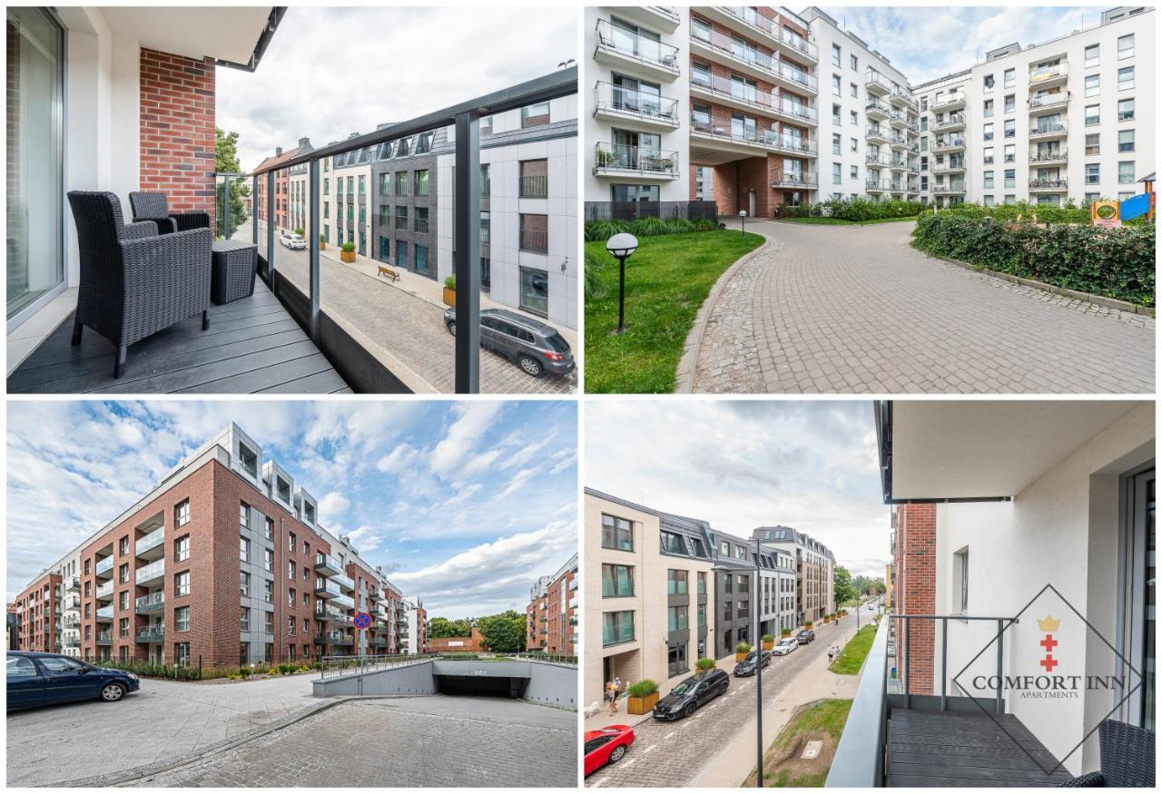 Comfort Inn Apartments - Gdansk,Angielska Grobla Exterior foto