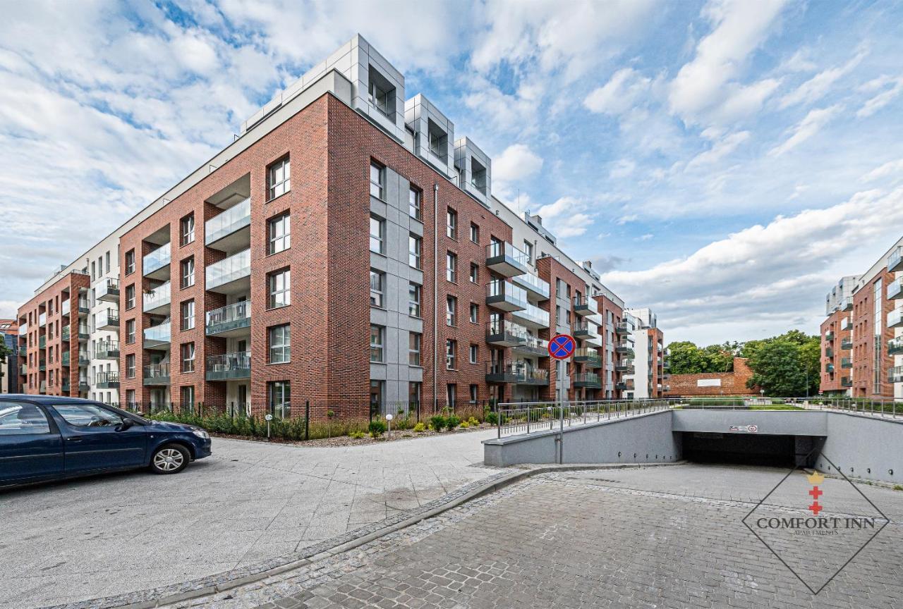 Comfort Inn Apartments - Gdansk,Angielska Grobla Exterior foto